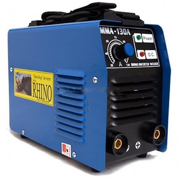RHINO MESIN LAS TRAFO TRAVO LAS INVERTER 130A 900 WATT MMA-130 A