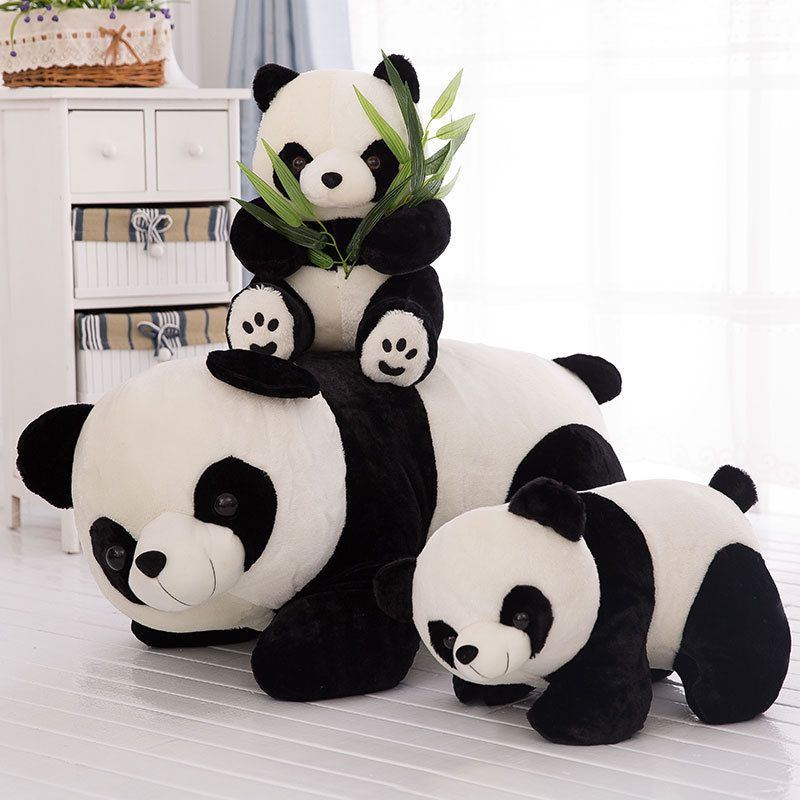 ❦✶❦Boneka panda boneka mainan mewah boneka kain besar Selebriti Internet kartun gaya pesta boneka ki