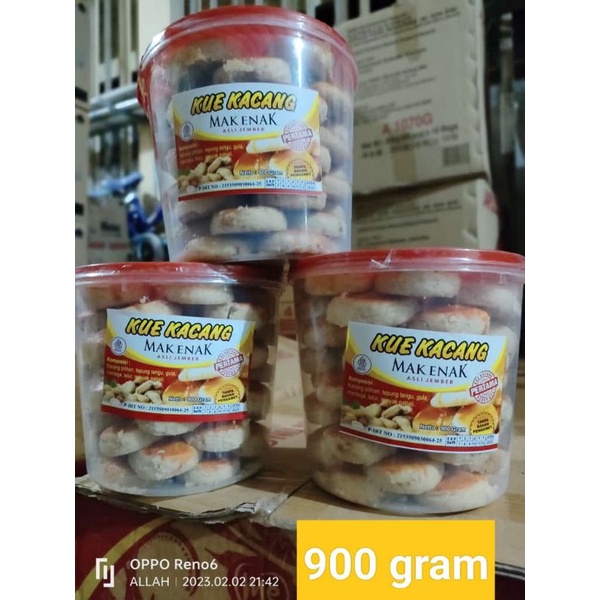 

Kue Kacang Mak Enak & kue kacang biasa & Kue Kacang Mbak Sri