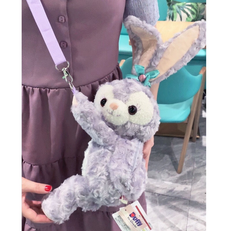 ◐✣◑Xingdelu tas mewah baru kelinci tas boneka boneka miring kelinci balet Stella kelinci tas boneka 