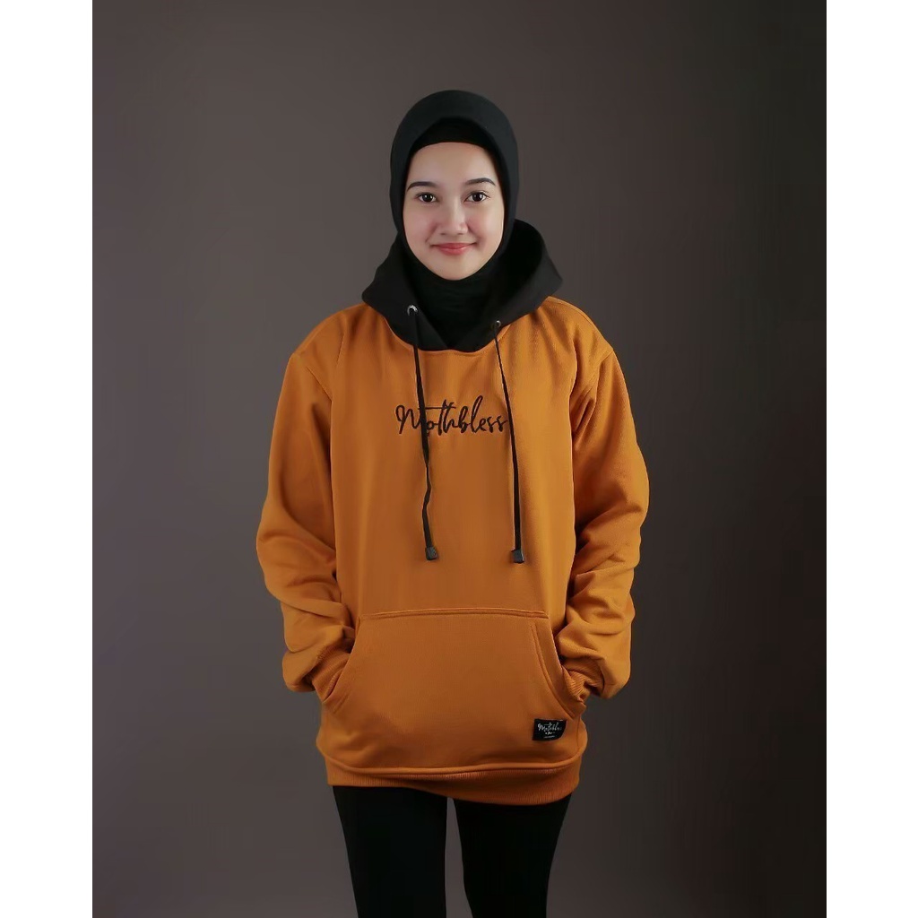 Jaket Sweater Hoodie Pria Wanita Mothbless Combi Good Brand Quality Original Kekinian