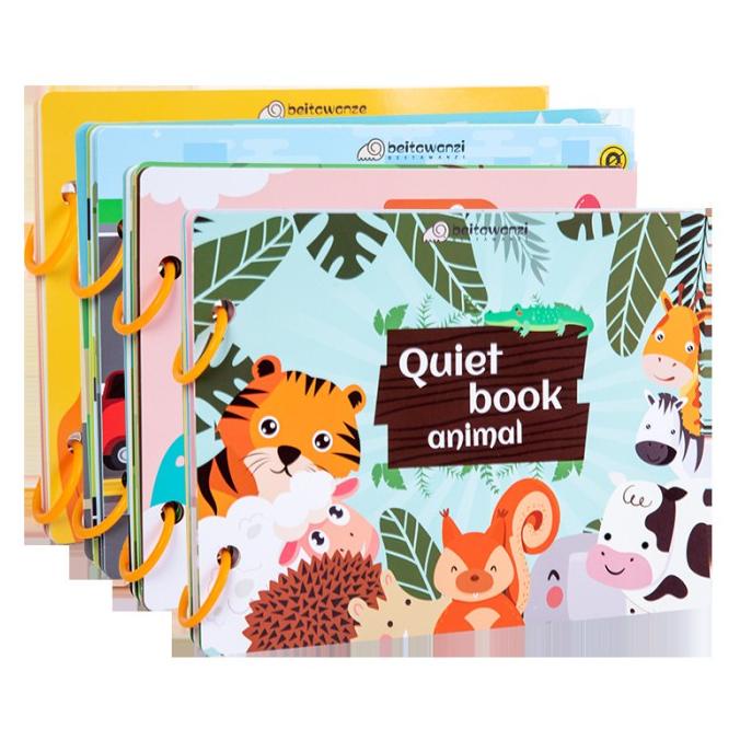 

Quite Book - Buku Edukasi - Buku Aktivitas Tempel Untuk Anak