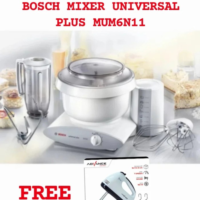 MIXER BOSCH MUM6N11 UNIVERSAL PLUS ORIGINAL