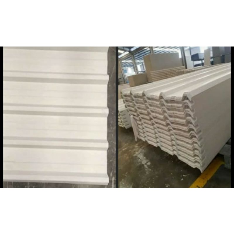 Atap UPVC Dr Shield single layer OD750 trimdeck/meter/Dr Shield Single Wall OD750