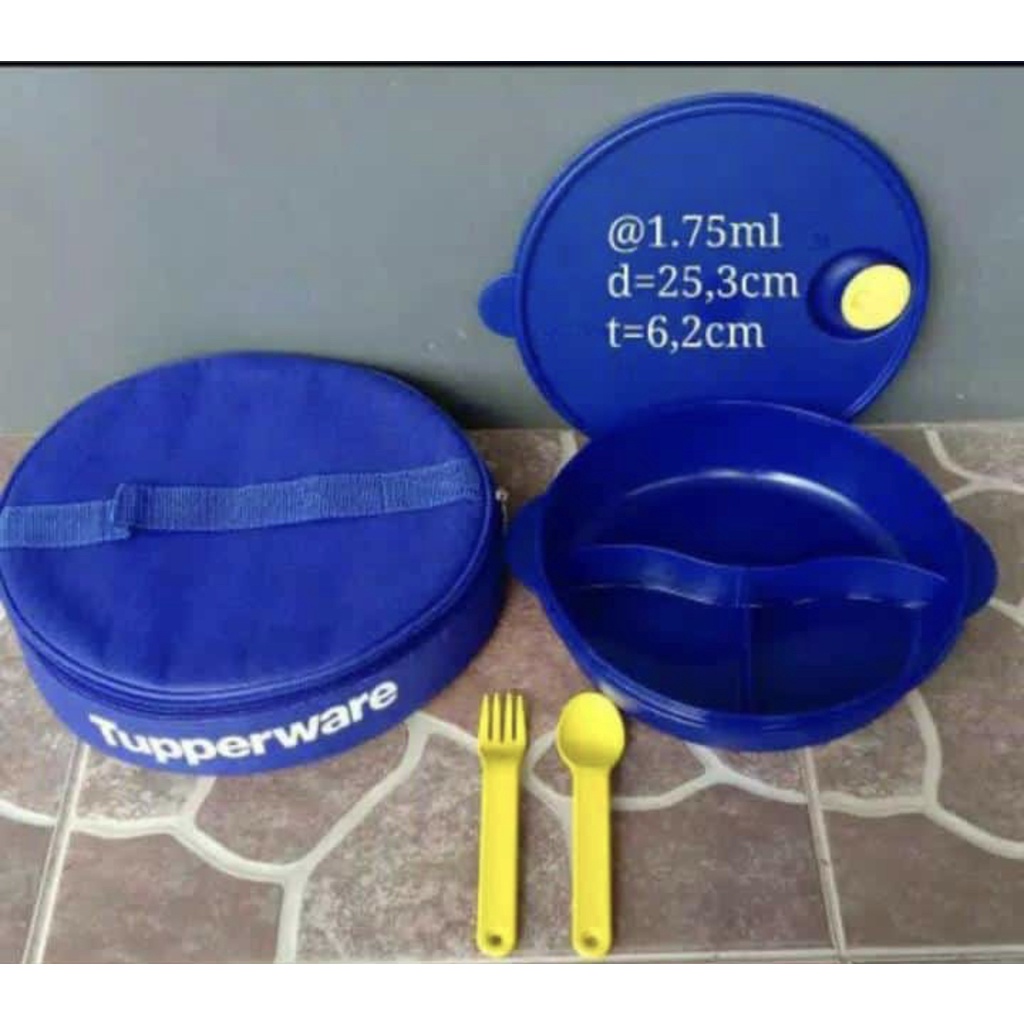 Tempat makan kristal tupperware