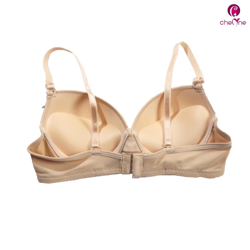 BH Chelyne Seamless V9552 Dengan Kawat Penyanggah - Premium Push-Up Breathable Bra 34/38