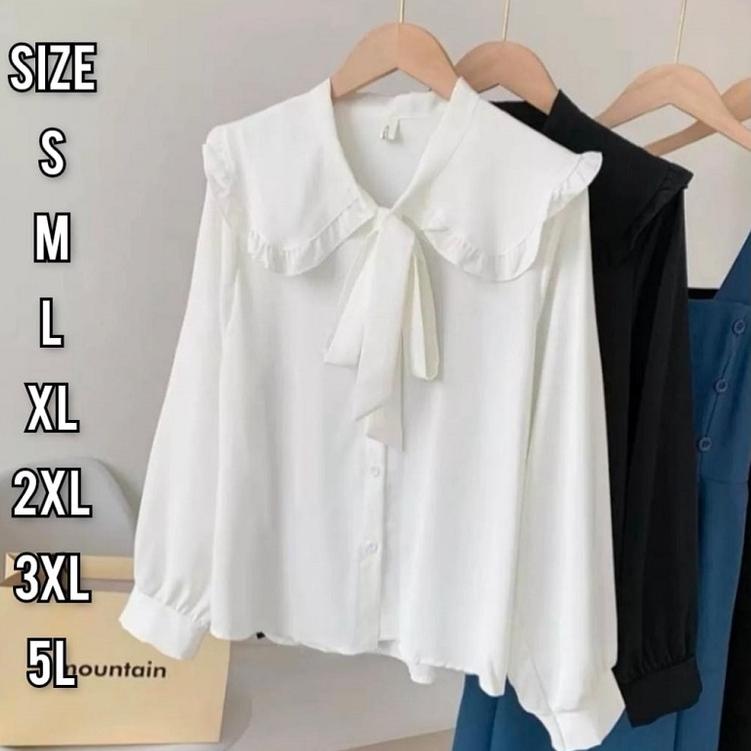 [ART. 686 Candy Blouse - Size S M L XL 2XL 3XL 5L - Blouse Jumbo - Baju Jumbo - Atasan Big Size - At