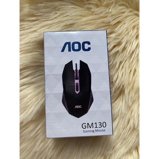 Mouse Gaming LED RGB Rainbow Kabel Wired Usb Lampu - GM130