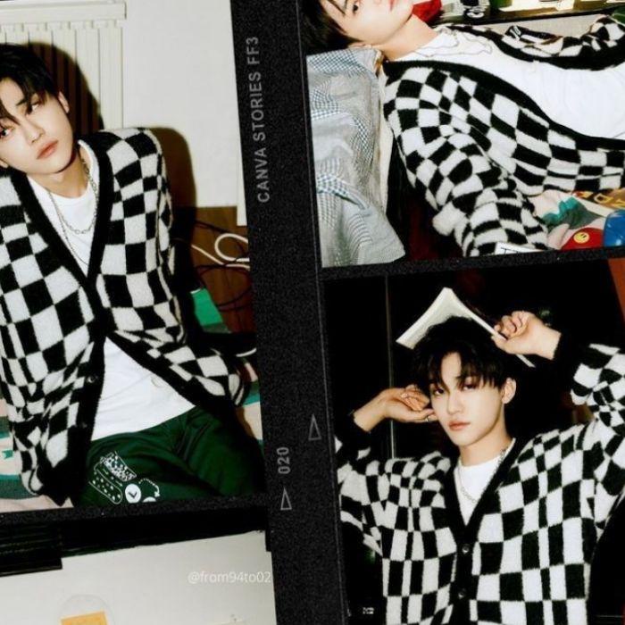 ✤ CARDIGAN JAEMIN NCT MOTIF CATUR from HARIRA STYLE ▼