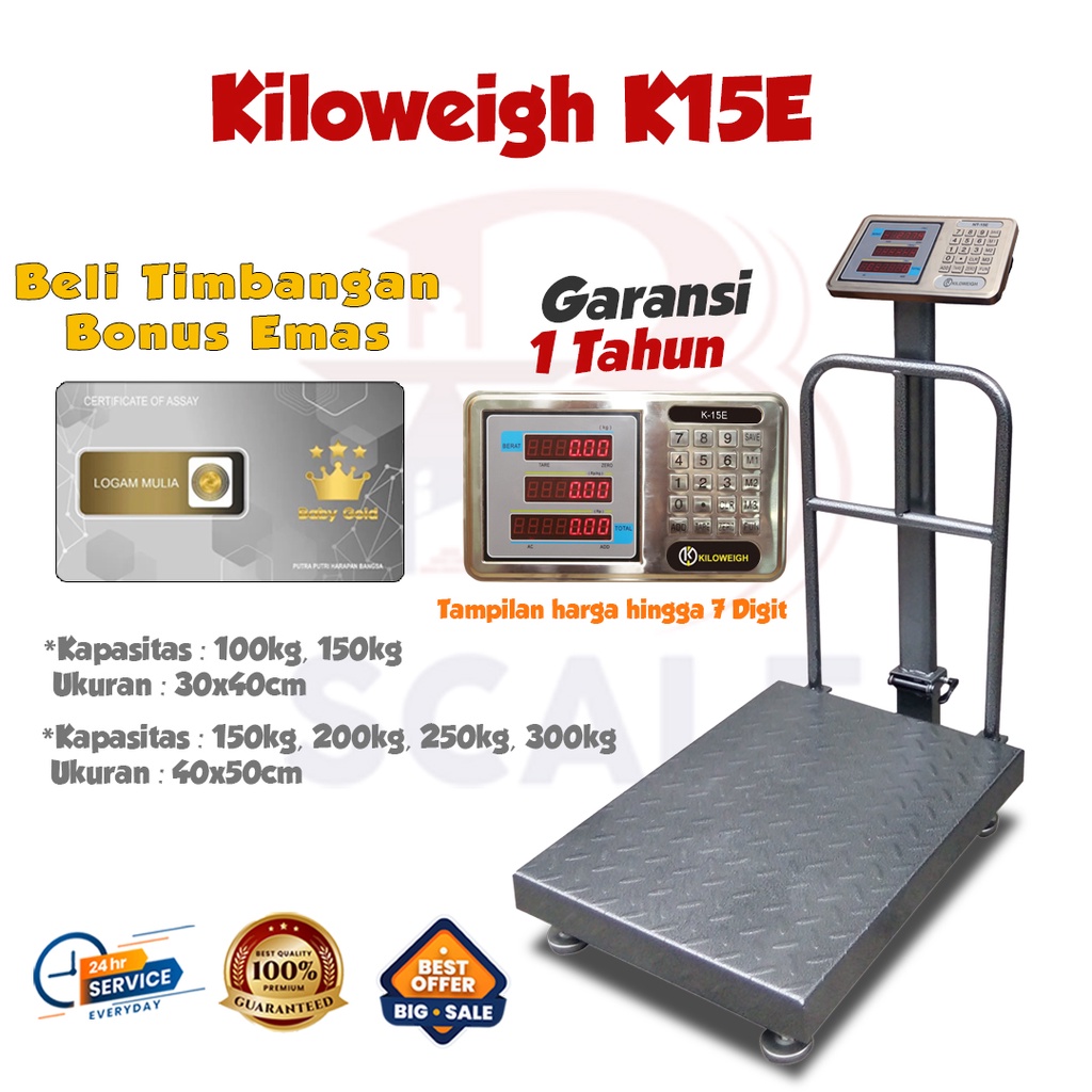 Timbangan Digital 100kg / Timbangan Digital 150kg / Timbangan Digital 300kg / Timbangan Ekspedisi
