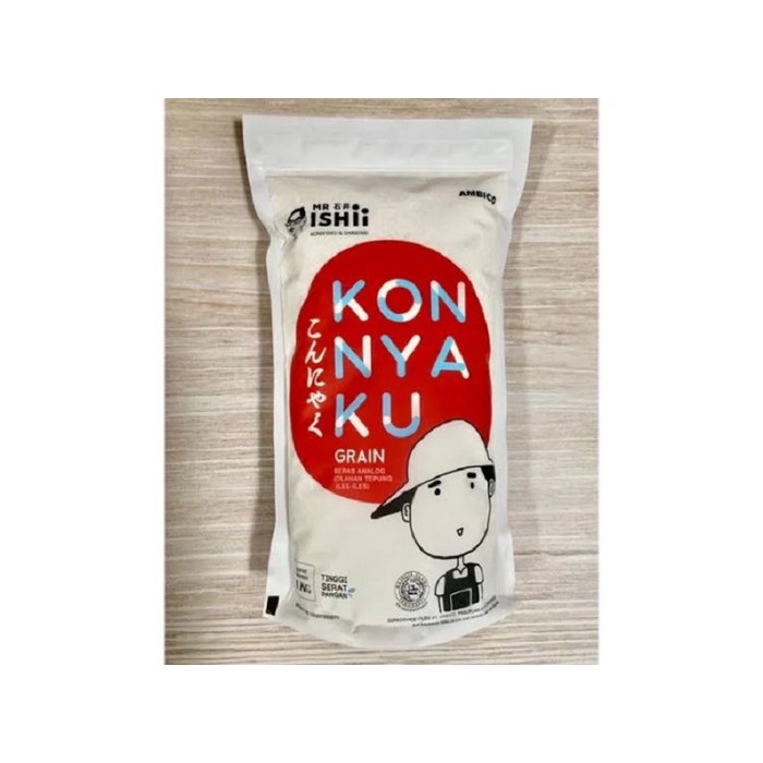 

Shirataki Konnyaku Rice 1 kg Beras Konnyaku Sirataki
