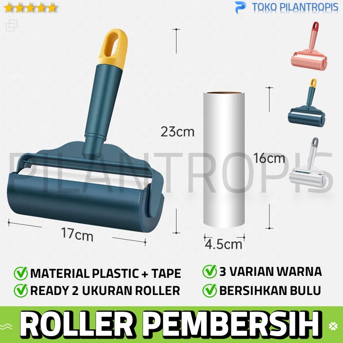 ROLL PEMBERSIH BULU KUCING ANJING ROL ROLLER BULU KUCING PET HAIR REMOVAL REMOVER LINT ROLLER