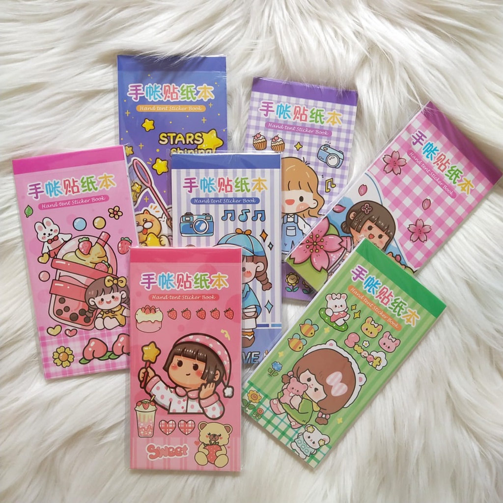 

Stiker Mashu Hand Tent 15 lembar - Dekorasi buku, alat tulis dkk Kembaran Stiker MOMO sticker