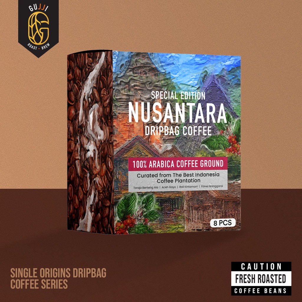 

Kopi Drip Bag Mix Nusantara | Coffee Ground
