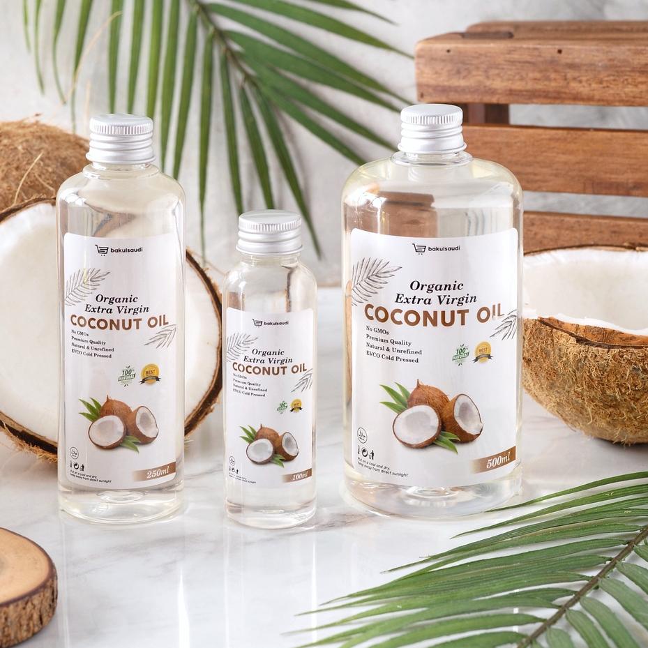 

❁ Extra Cold Pressed Premium Organic Pure E Ekstra Virgin Minyak Kelapa Murni Asli 100% Organik ☜