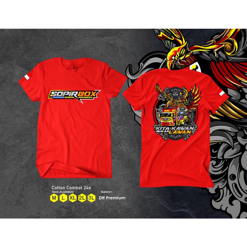 Kaos Truck Sopir Box