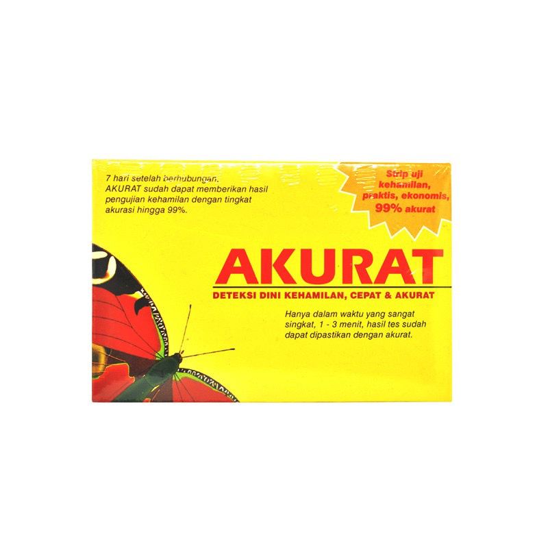 Akurat Test Pack / Akurat Test Kehamilan Pibadi