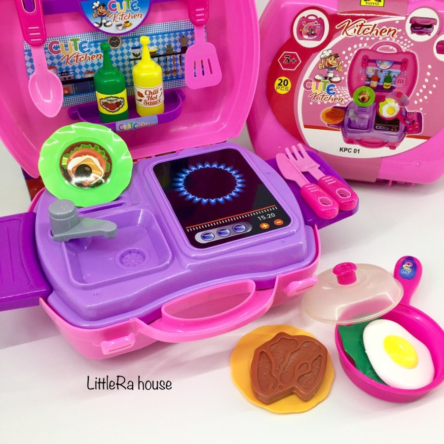 Kitchen Set Mainan Anak | Mainan Masak Masakan Besar | Mainan Masak