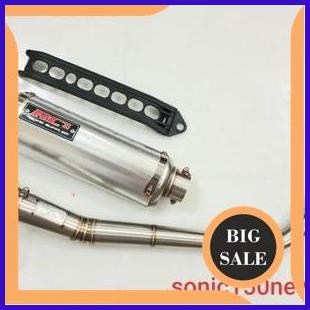 suku cadang knalpot RC3  honda sonic150new tipe oval 140ZZ3