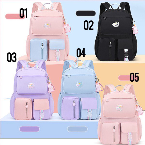 BARU LIN118 Tas Ransel Sekolah Anak / Tas Import Anak / Tas Sekolah Unicorn-Your Affordable Quality!