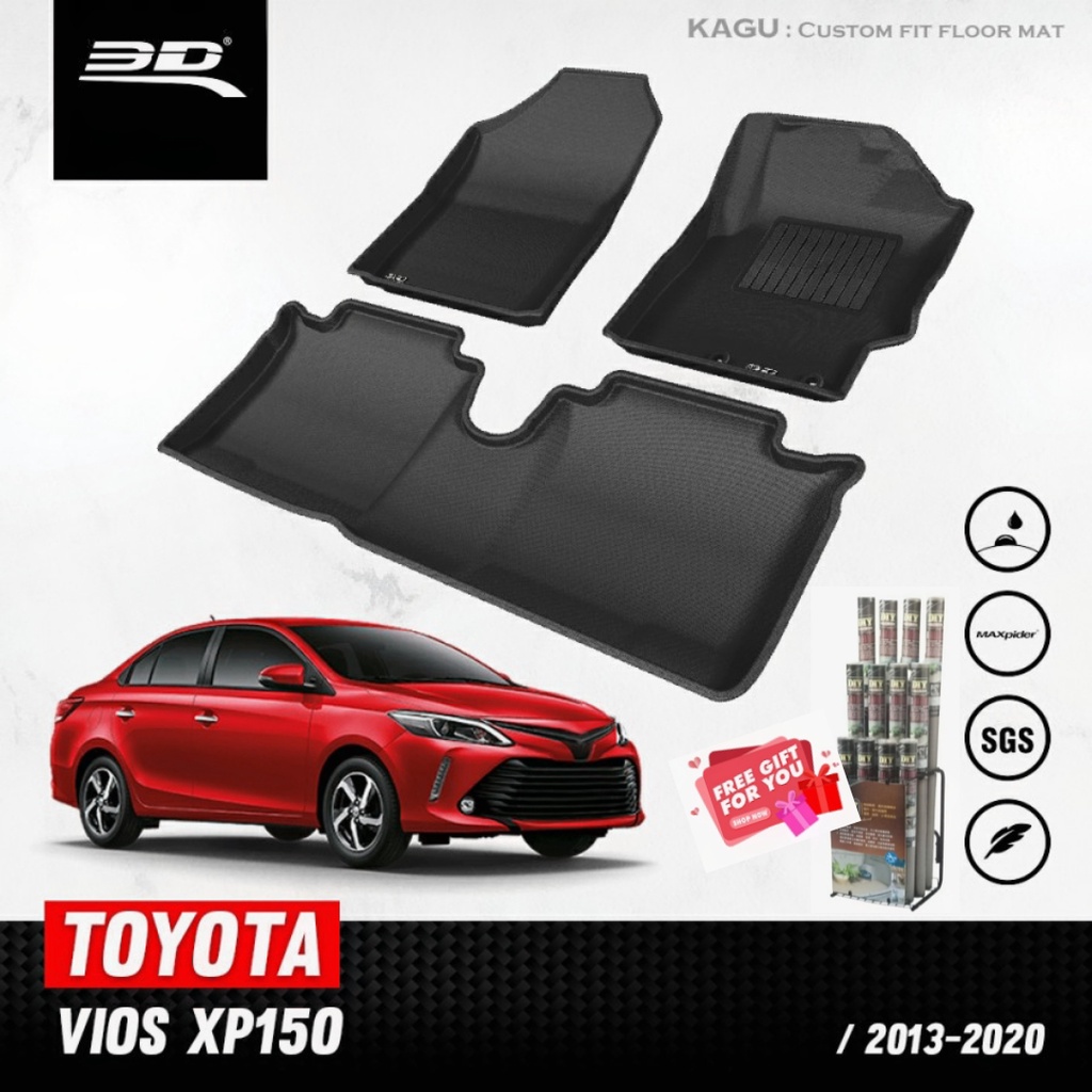 Karpet Mobil 3D KAGUMAT Original Toyota Vios 2013