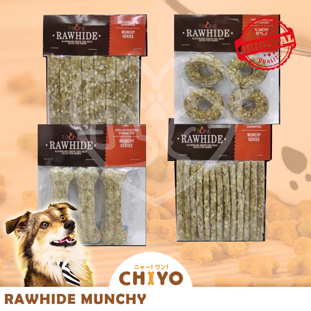 RAWHIDE MUNCHY - SNACK GIGITAN ANJING