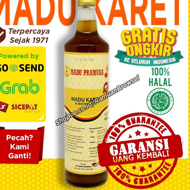 

✥ Karet Pramuka 650ml Alami ♥