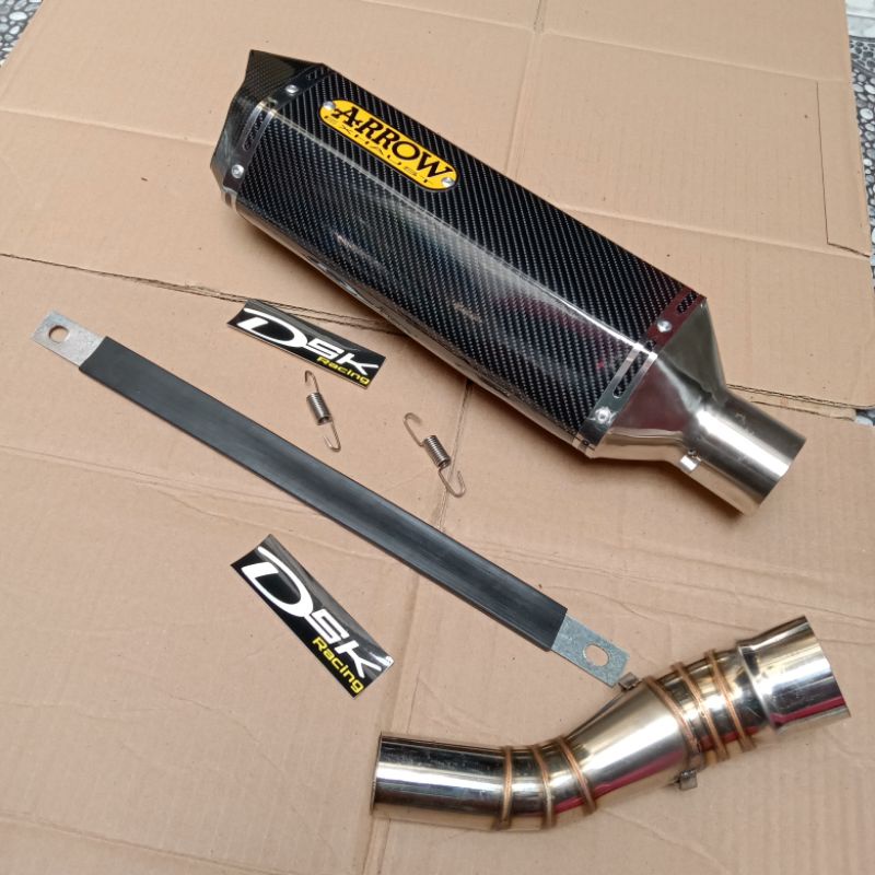 Knalpot ARROW CARBON CBR150 CBR250 CB150R Slip On