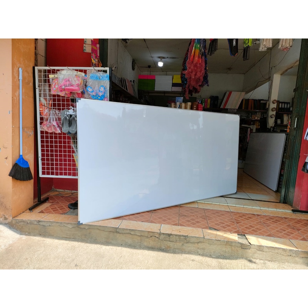 

Ndevansss - Whiteboard Besar 90X150Cm / 90X180Cm / 90X200Cm Papan Tulis Kantor & Sekolah