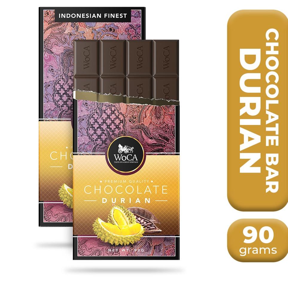 

✹ WoCA Coklat Durian Premium Chocolate 90 gram ♠