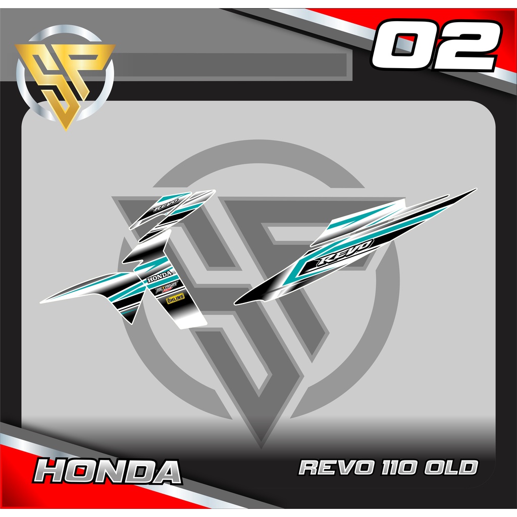 STRIPING REVO 110 OLD - STRIPING REVO 110 OLD VARIASI GRAFIK