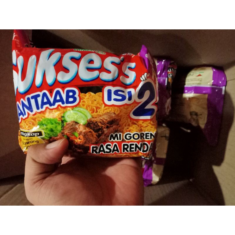 

Mie Suksess Isi 2 Mi Goreng Rasa Rendang 5 Pcs