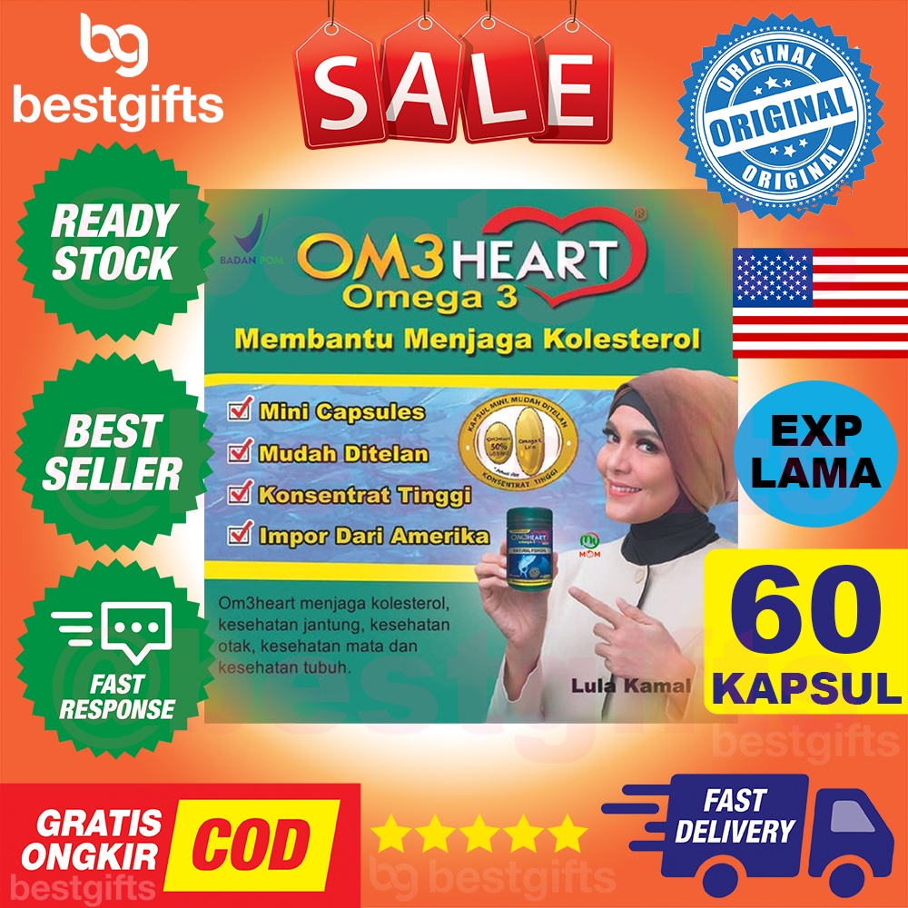 [PAKET BUNDLING] NUTRIMAX VITAMIN D3 400 IU SYRUP 120 ML &amp; OMEHEART OMEGA 3 NATURAL FISH OIL 60 KAPSUL