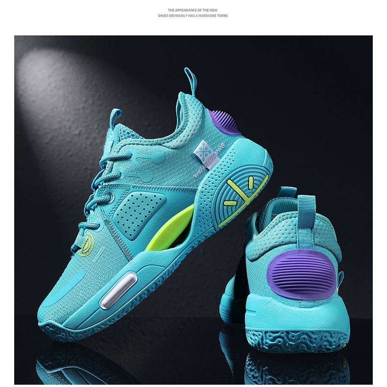 Sepatu Basket Sport Olahraga Pria Wanita Fashion #8599 Blue - 40