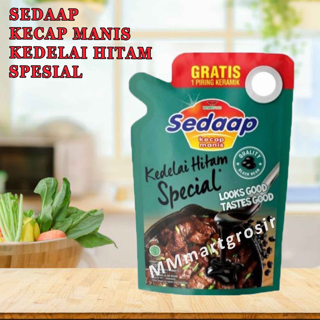 Kecap Sedaap / Kecap Manis / Kedelai Hitam Spesial / 520ml