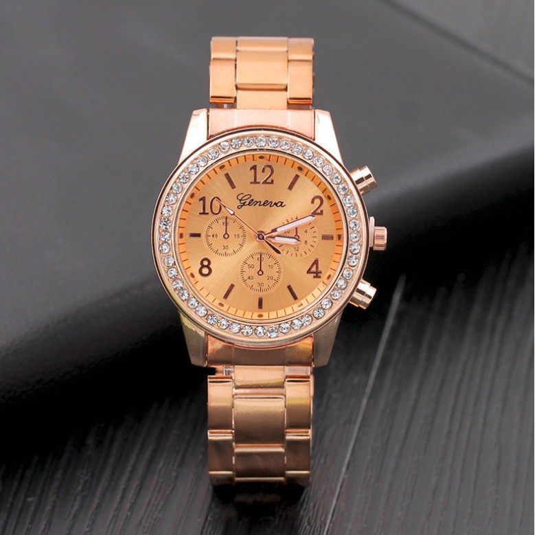 FYGALERY J132 Jam Tangan Rantai Pria Jam Analog Couple Fashion Unisex