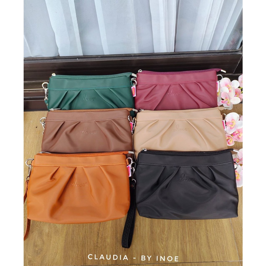 INOE - CLAUDIA BAG TAS SELEMPANG - SLINGBAG WANITA - Tas Dompet Wanita