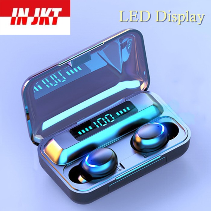 earphone bluetooth Nirkabel TWS LED Mikrofon 3500mah Powerbank C6W8 Best Seller terbaik estetik Fash