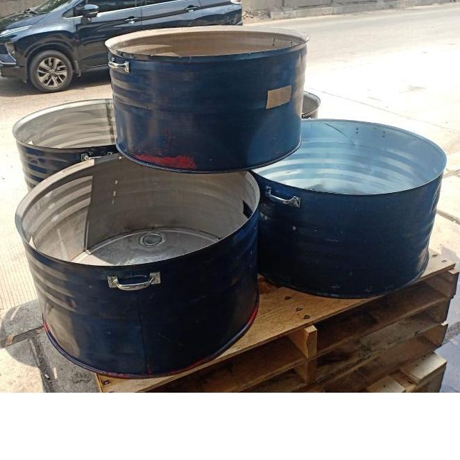 ✼ tempat sampah besi / tempat sampah drum besar ✥
