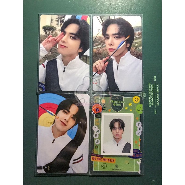 [booked] pc photocard tbz the boyz younghoon bbang season greeting 2022 sg22 (pc only)