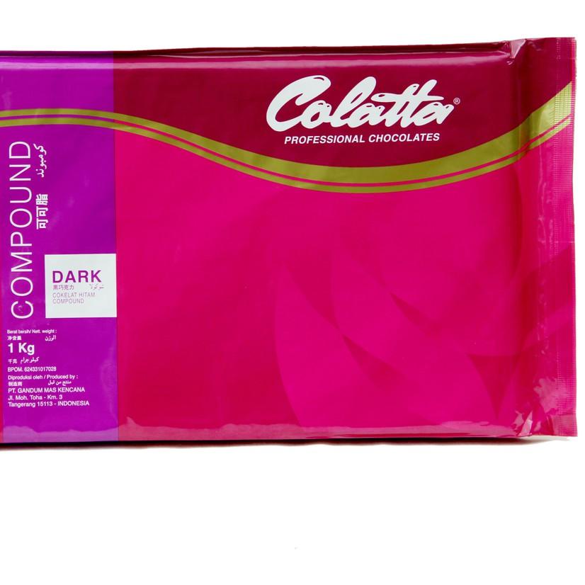 

▼ Cokelat Batang - Colatta Dark Chocolate Compound Kemasan 1kg !!! ➪