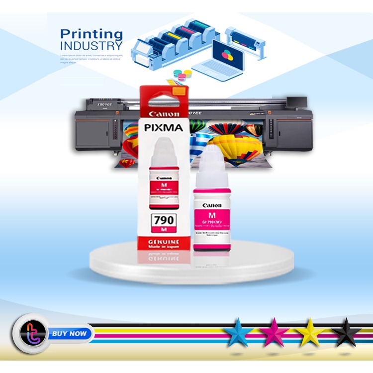 Tinta printer canon pixma 790 MAGENTA SERIES G1010 G2010 G1000 G2000 G3000 G4000 G3010 G4012