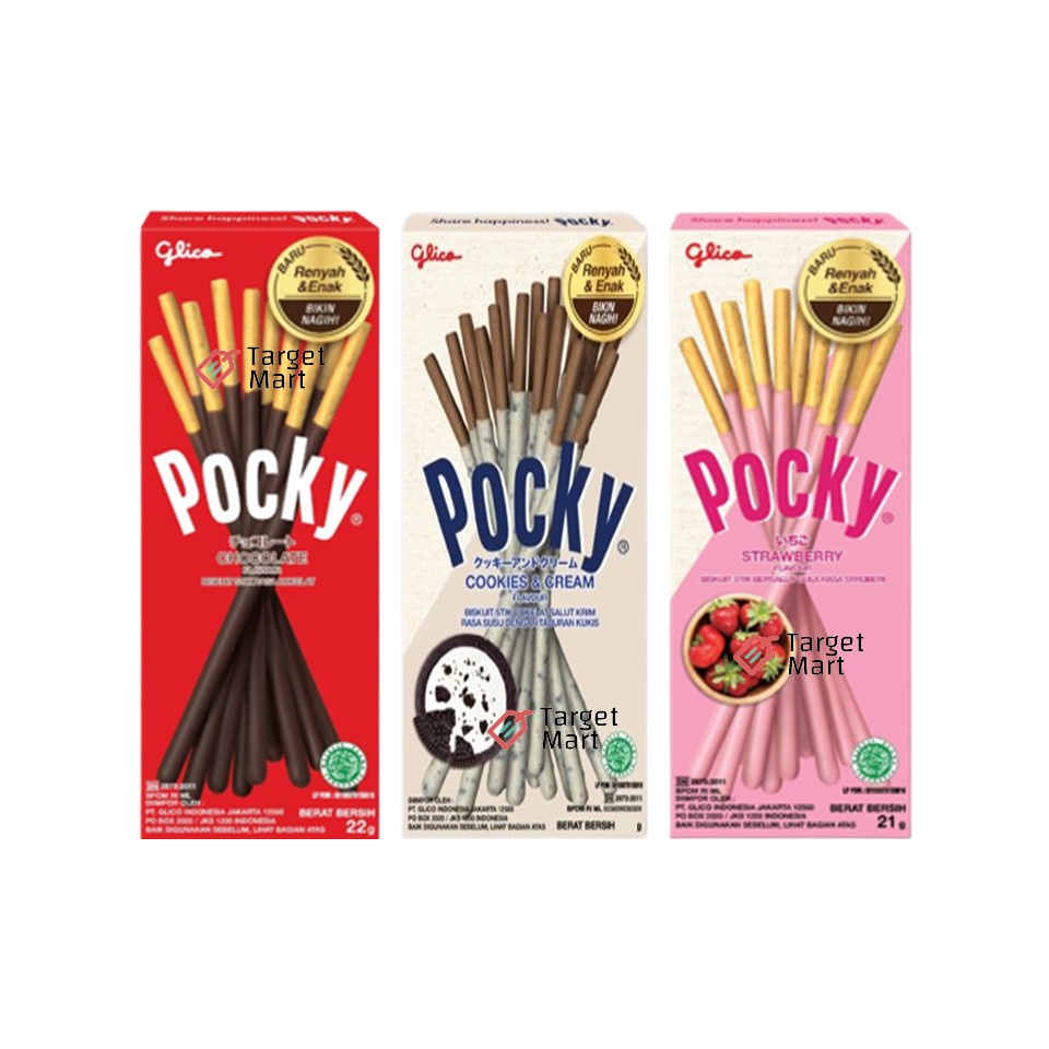 

Pocky Mini Pack Biskuit Stik Renyah & Enak Berbagai Varian Pilih Rasa