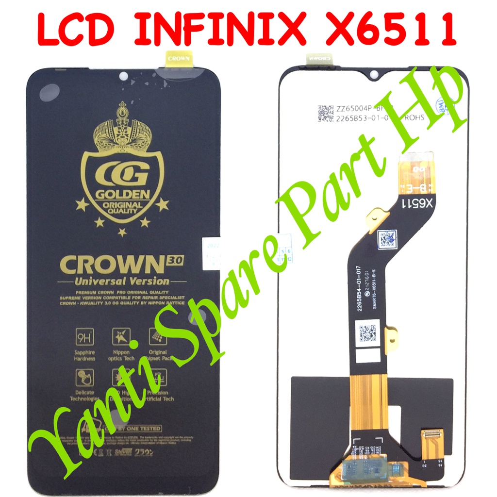 Lcd Touchscreen Infinix Smart 6 X6511 X6511B Fullset Original New