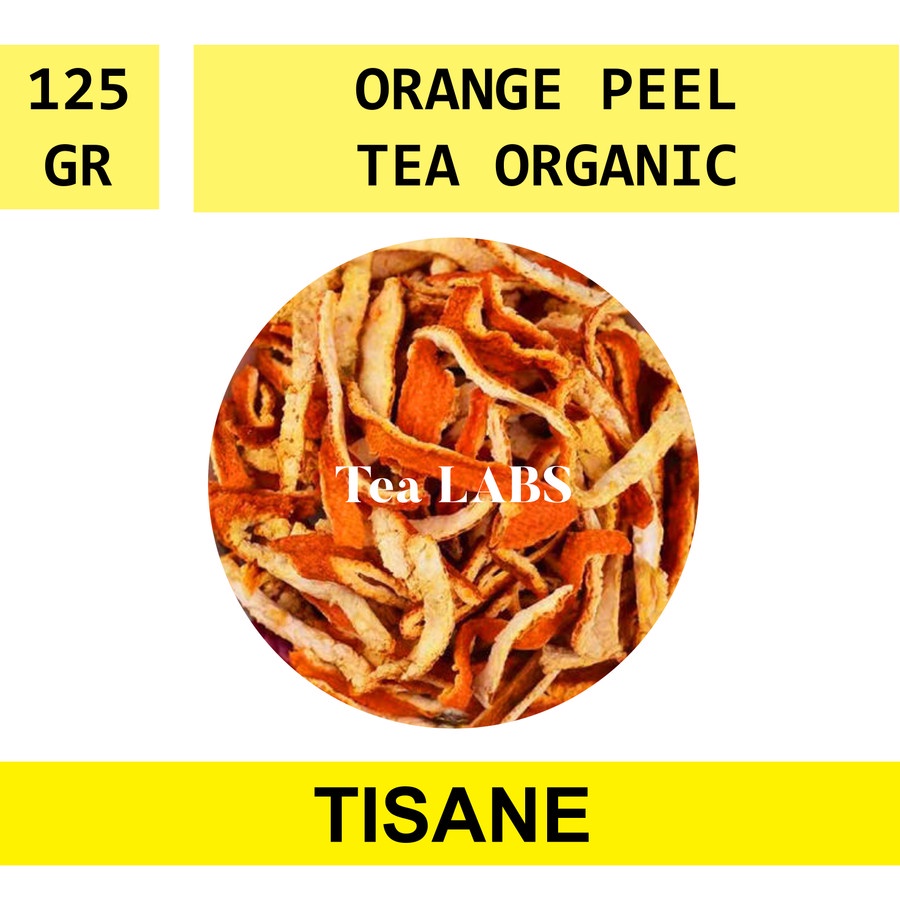 

Dried Orange Peel Tea / Teh Kulit Jeruk Kering Tisane 125 GRAM