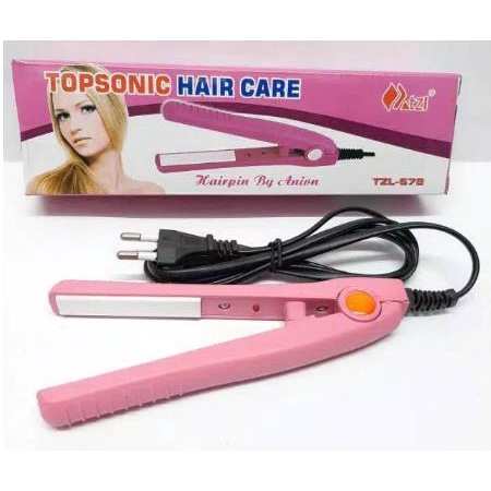 * NCC * Catok Mini Pelurus Rambut Hair Care Hairpin Rebonding Styling Treatment