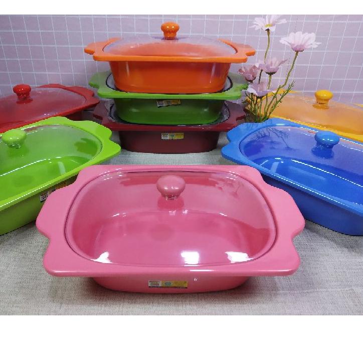 ✳ () Buffet Set Single 9" Melamin Golden Dragon|Tempat lauk|Prasmanan PS0801 ✾