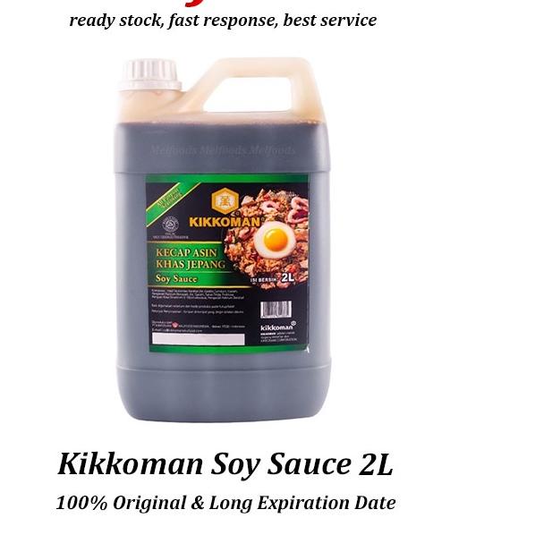 

➣ Kikkoman All Purpose Soy Sauce HALAL 2L – Kecap Asin Khas Jepang ⅍