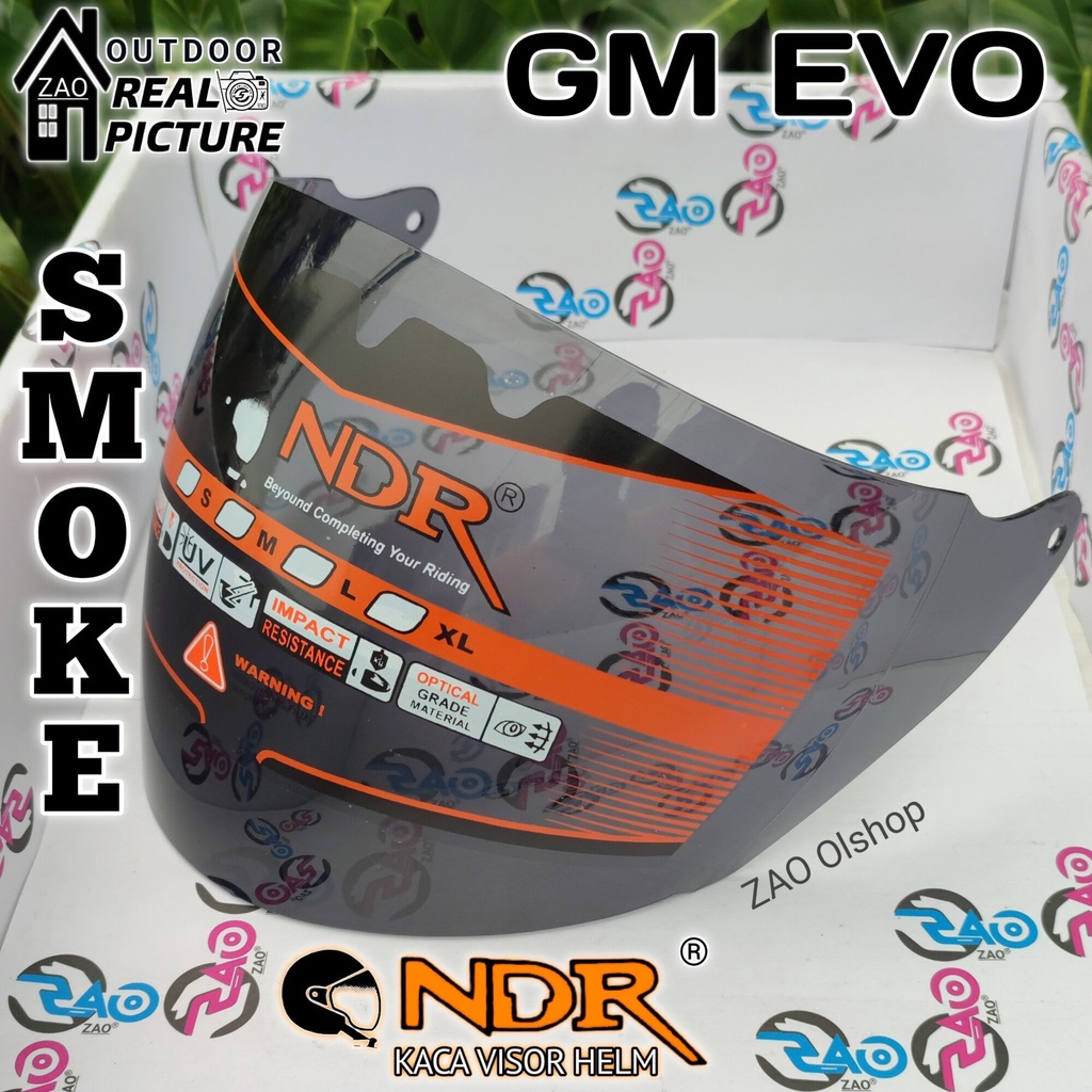 Kaca Helm | Visor | GM EVOLUTION by NDR helmet gm evo