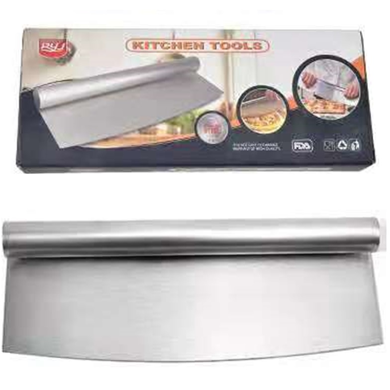 Scraper Stainless Pemotong Adonan Cake Kue Dough Scrapper Cutter